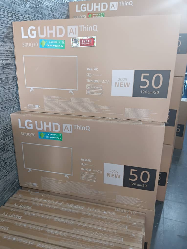 LG 50" Smart TV – Frameless & Feature-Packed