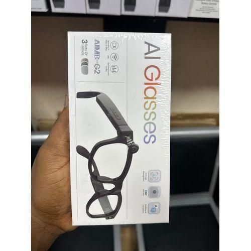 AIMB-G2 AI Smart Glasses, 8MP Camera 1200p Video, AI Image Recognition, Translation, WIFI, 3 Sets of Lenses
