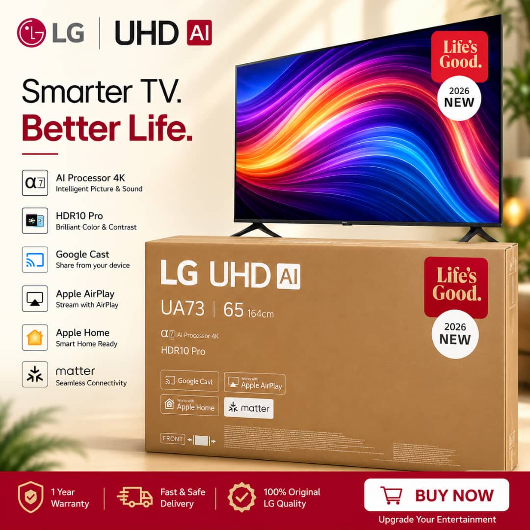 65-inch LG Smart Television