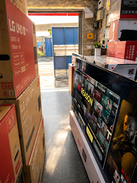 100-inch LG Smart Television 